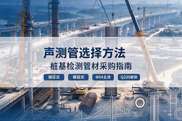 突泉声测管选型标准