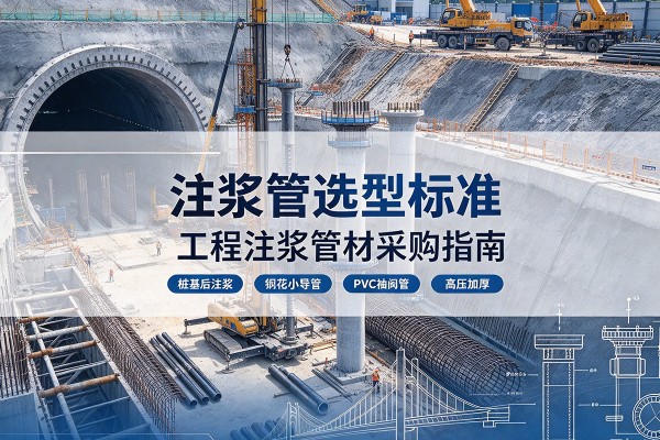 突泉注浆管选型标准