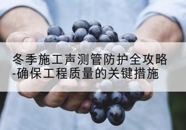突泉冬季施工声测管有哪些防护要点？-冬季施工声测管防护全攻略-确保工程质量的关键措施